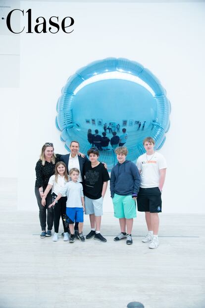En privado con Jeff Koons y Eugenio López 