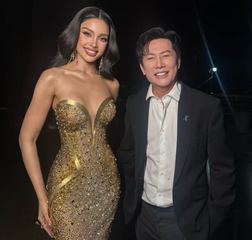 Praveenar "Veena" Singh y Nawat Itsaragrisil / Foto: Instagram