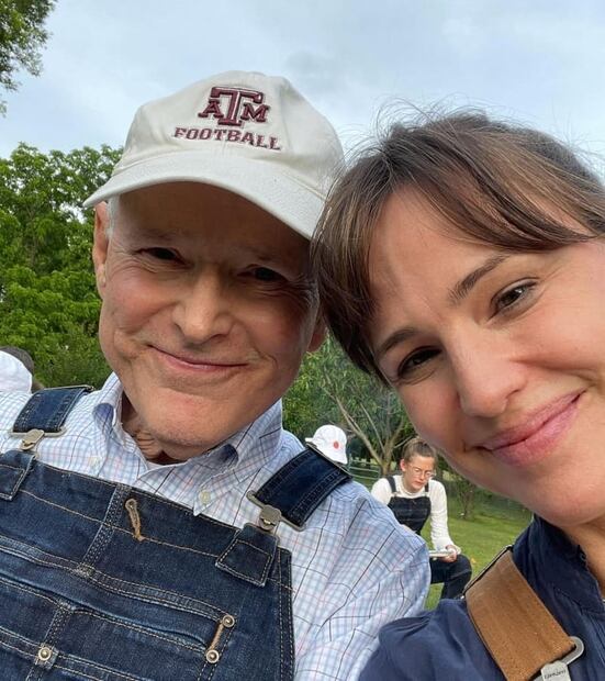 Jennifer Garner con William John Garner, su papá / Instagram