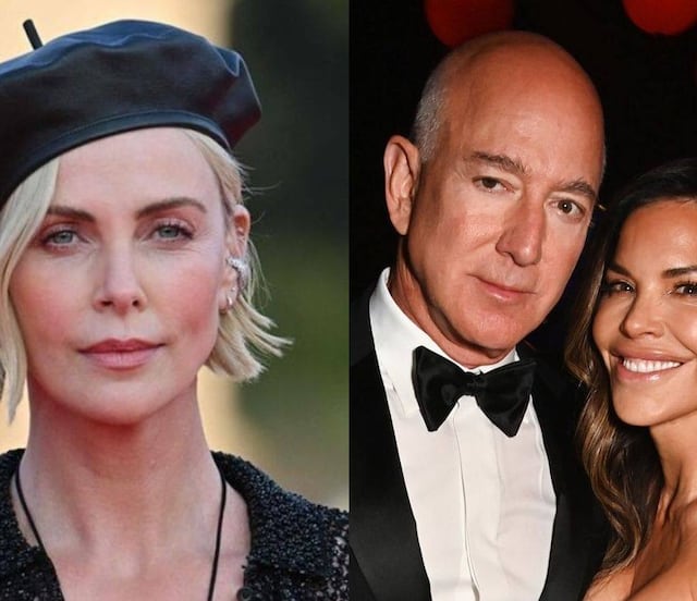 La crítica de Charlize Theron a Jeff Bezos y Lauren Sánchez por su ostentosa boda