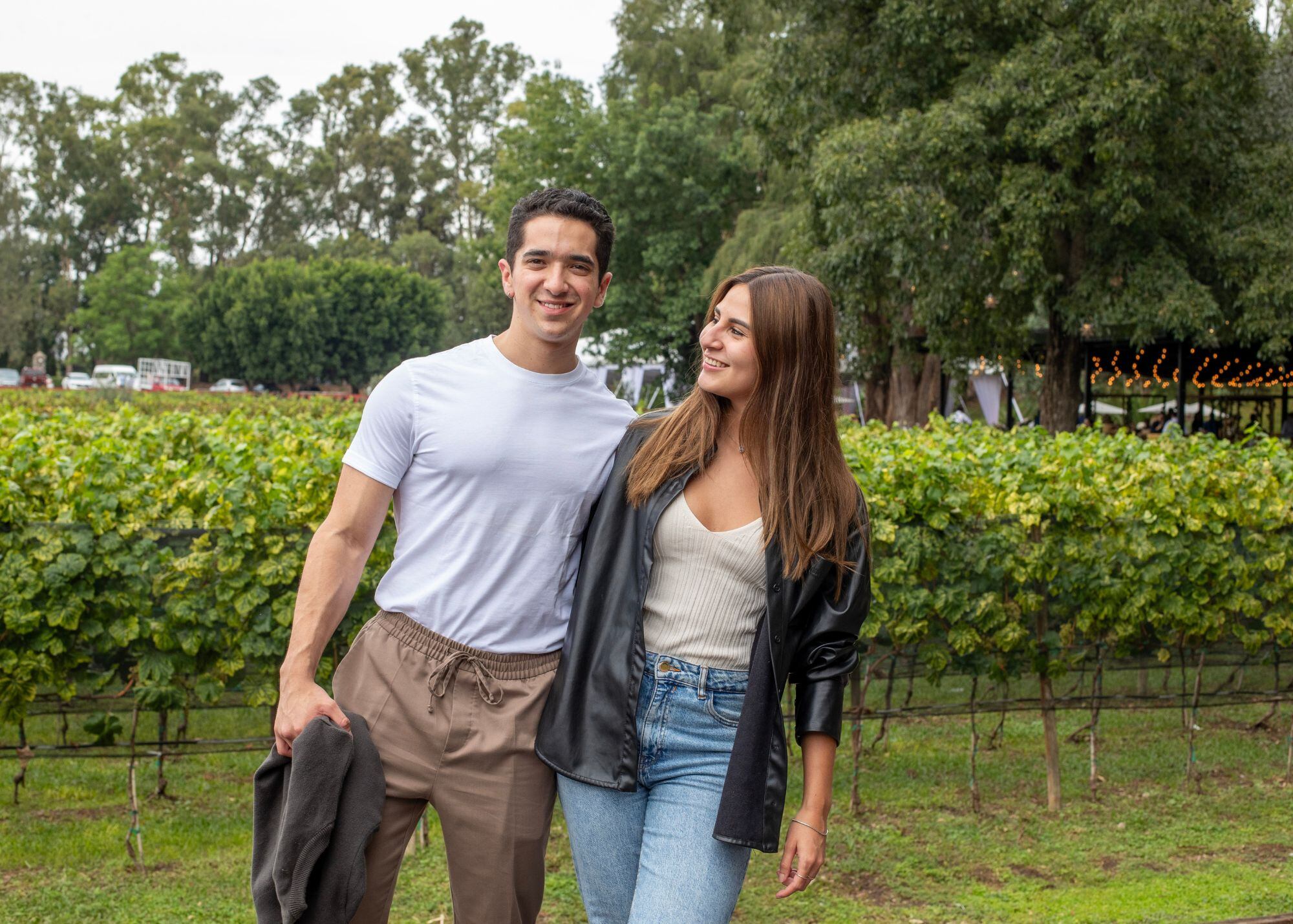 Gerónimo Calderón y Ana del Campo. (Foto: Edgar Silva Fuentes para VIP)
