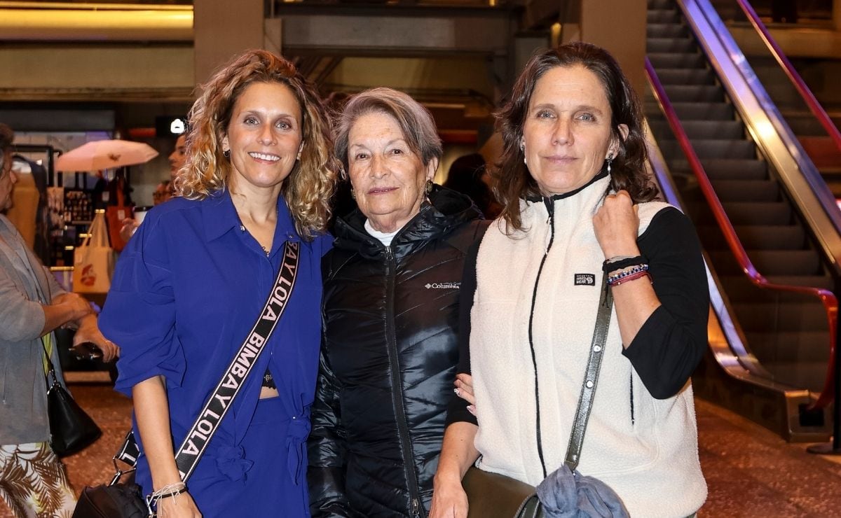 Cecilia Arias, Lola Elizondo y Gabriela Arias. (Foto: Esteban Torreblanca)