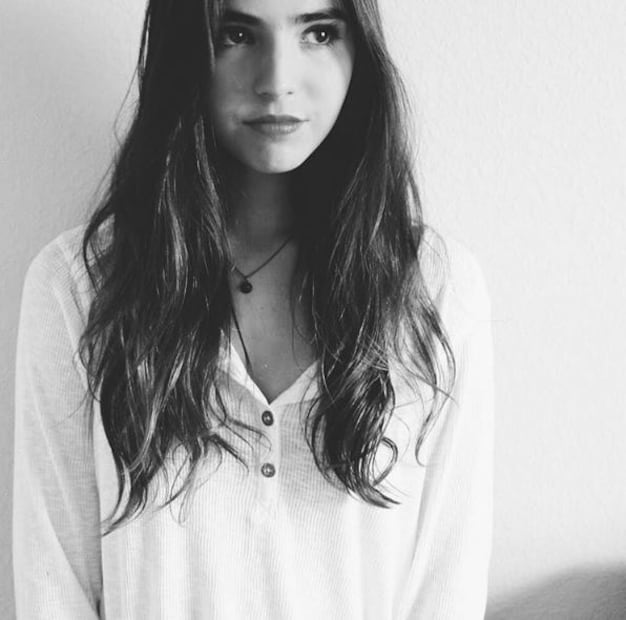 María Ibarra, toda una top model a sus 18 años
