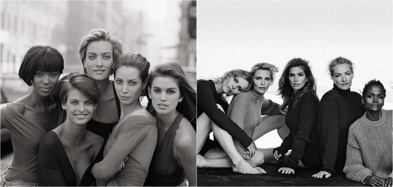 <p>Gracias a estas famosas surgió el mote de "top models". <strong>(FOTO: Archivo)</strong></p>
