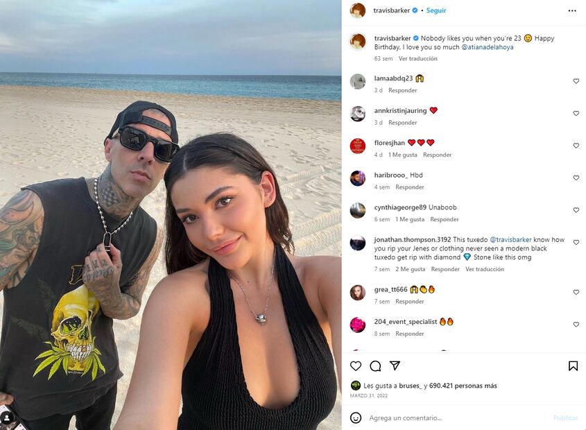 Aitana de la Hoya nació el 29 de marzo de 1999, fruto del noviazgo entre Shanna Moakle y Óscar de la Hoya. / Instagram