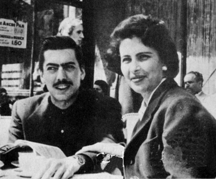 Mario Vargas Llosa y Julia Urquidi / Foto: Archivo