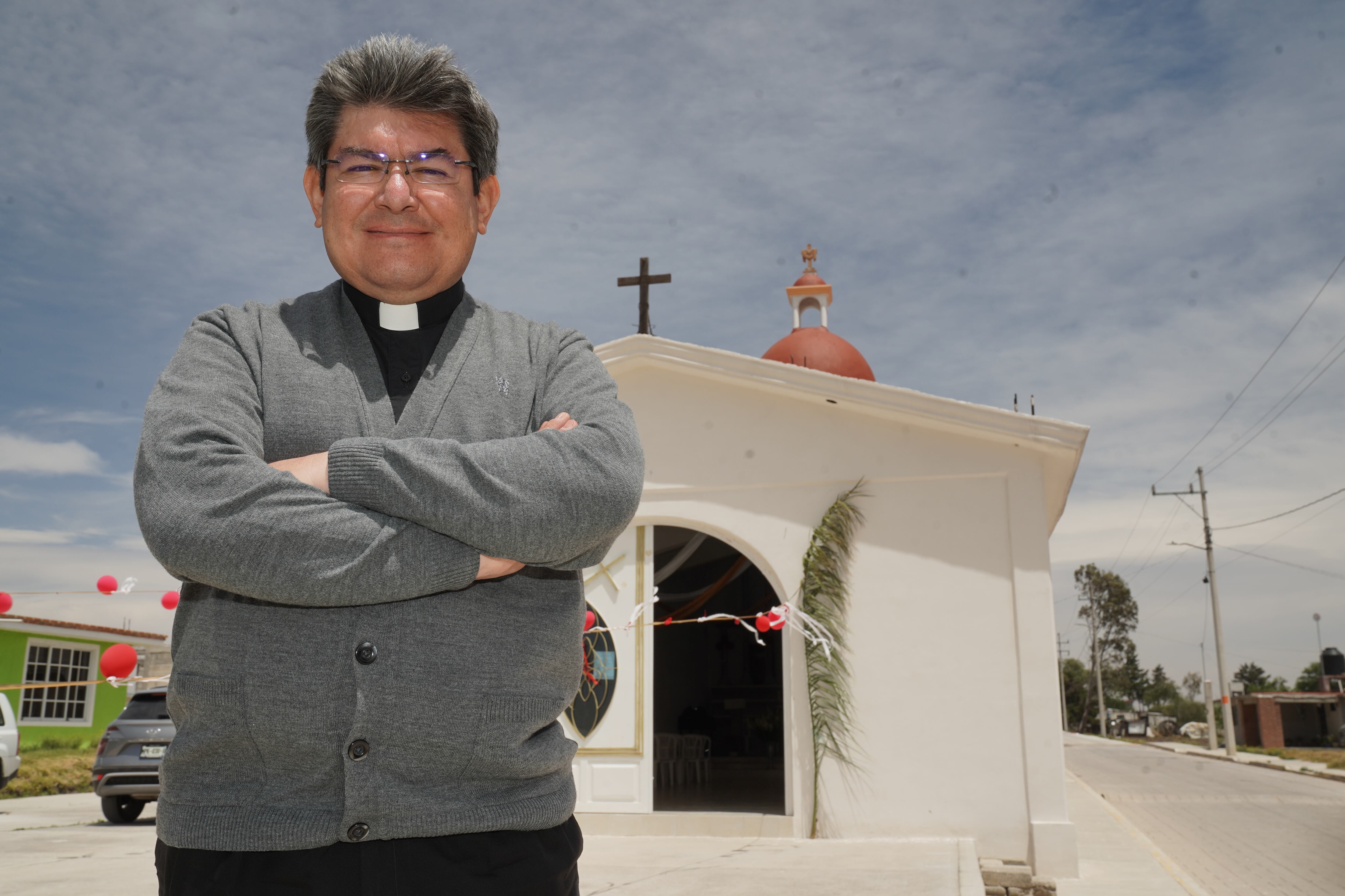 Padre Luis Gerardo Fernández . (Foto: Héptor Arjona)