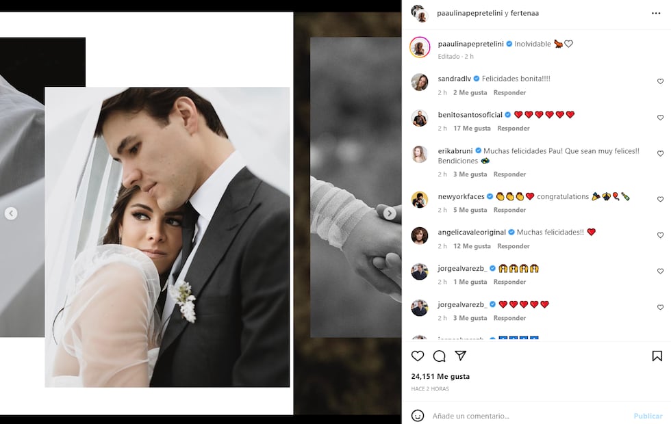 La romántica boda de Pau Peña y Fer Tena