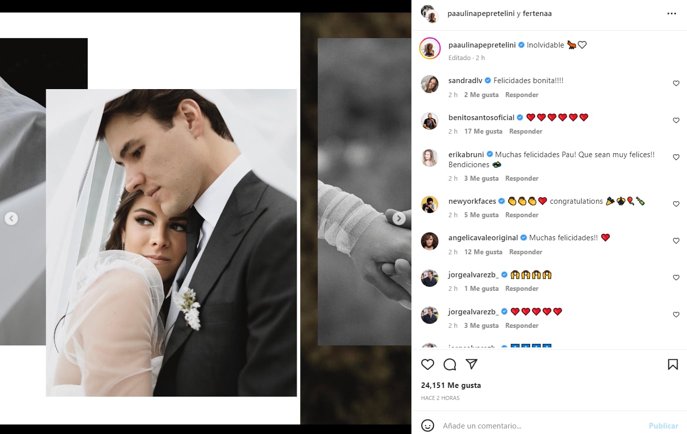 La romántica boda de Pau Peña y Fer Tena