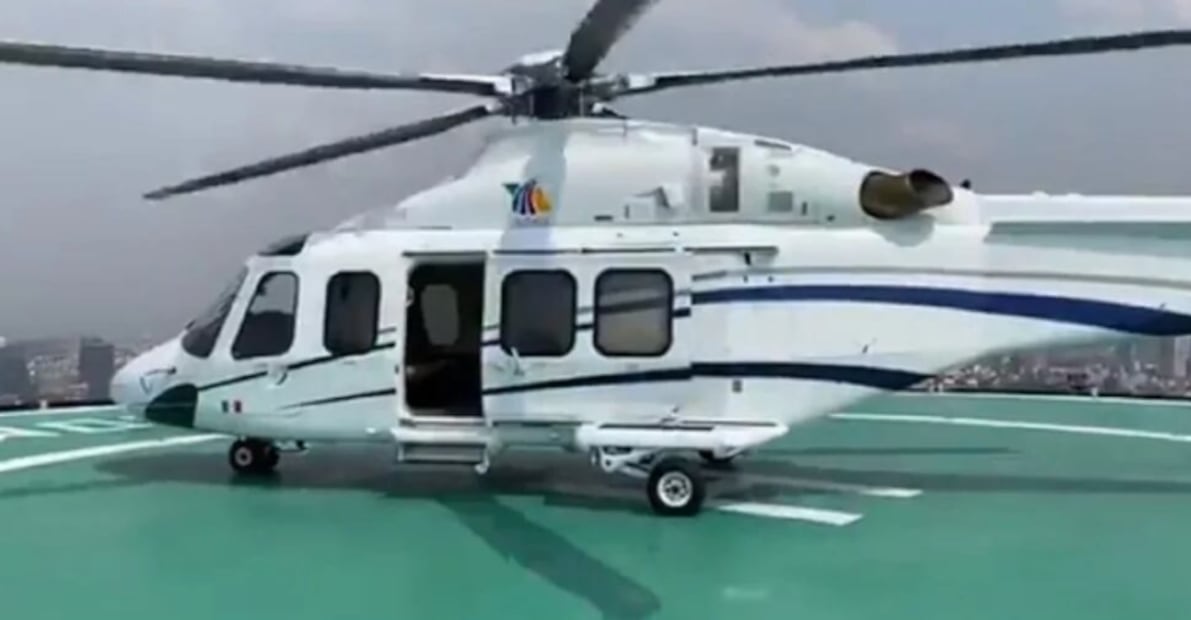 Helicóptero Salinas Pliego/Instagram y captura de pantalla Northwest.aero