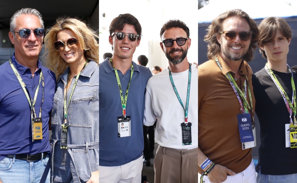 Las personalidades del jet set que disfrutaron del Gran Premio de México 2025