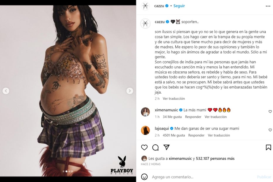 Instagram: @Cazzu