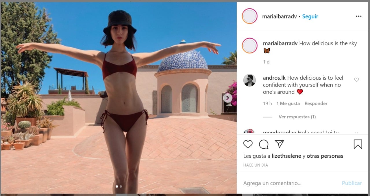 Critican a María Ibarra por su figura y ella responde: "Vaya hipocresía"