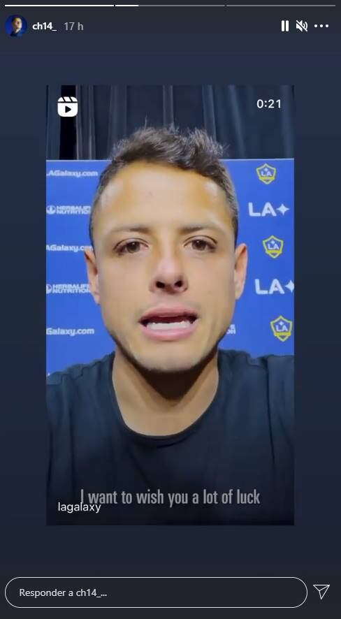"Chicharito" regala a "Canelo" una playera del Galaxy y le envía emotivo mensaje previo a la pelea 