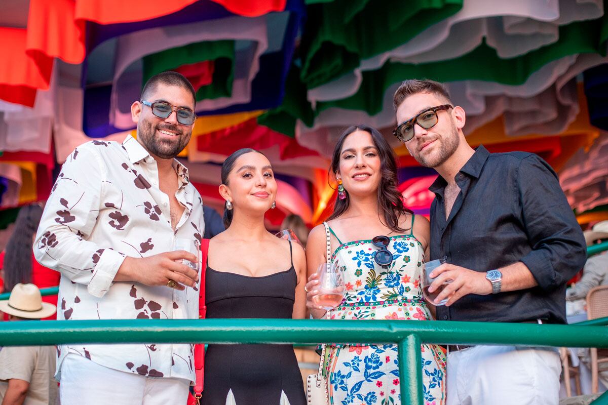 Antonio Sarabia, Elvia Martínez,  Eliza Lamadrid y Edwin Flores. (Foto: Edgar Silva Fuentes S.)