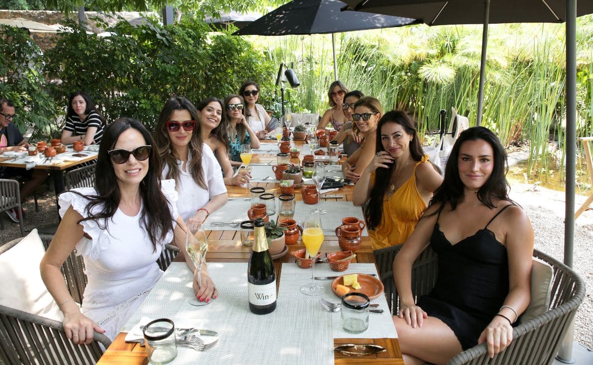 Ana Pazos con sus invitadas en Leading Woman Experience / Foto: Arturo Quintero