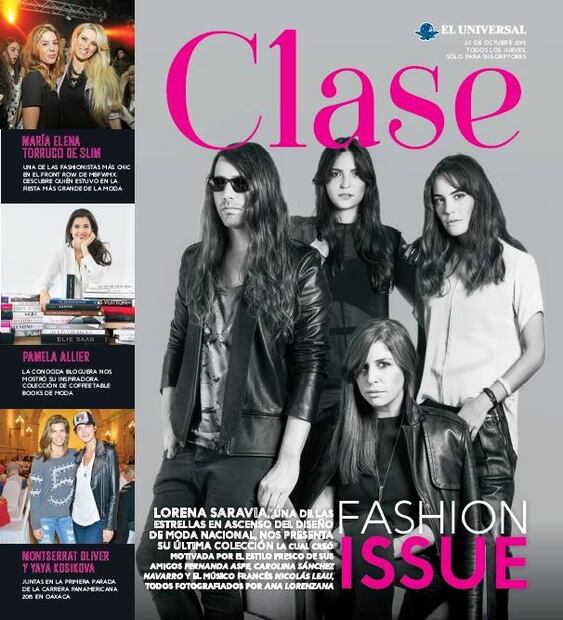 Fashion Issue: Lorena Saravia & Friends