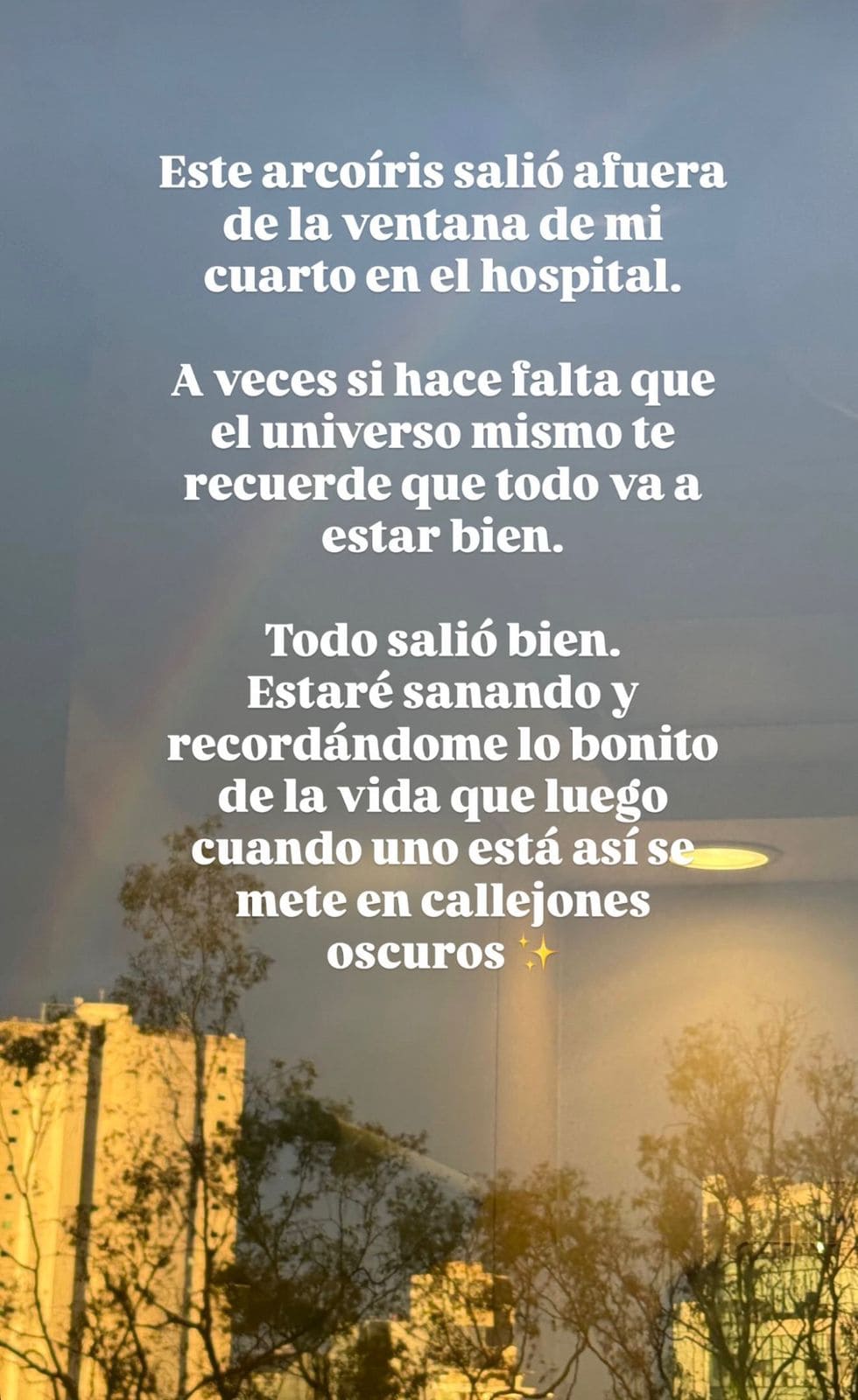 Camila Sodi comparte en stories cómo se siente. (Foto: Instagram)