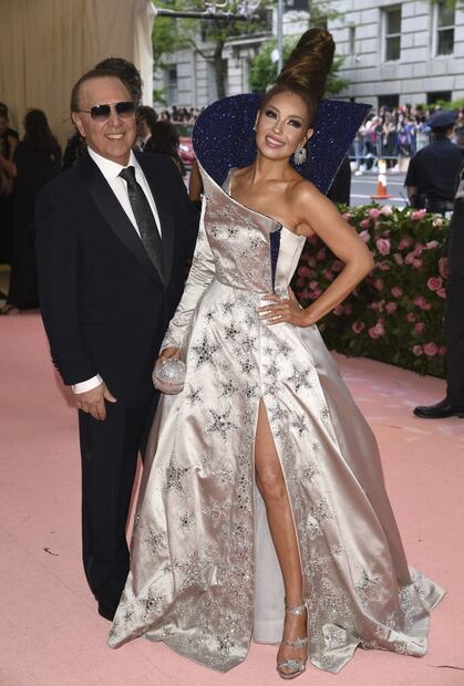 Thalía y su propuesta futurista brilló en el MET Gala 2019