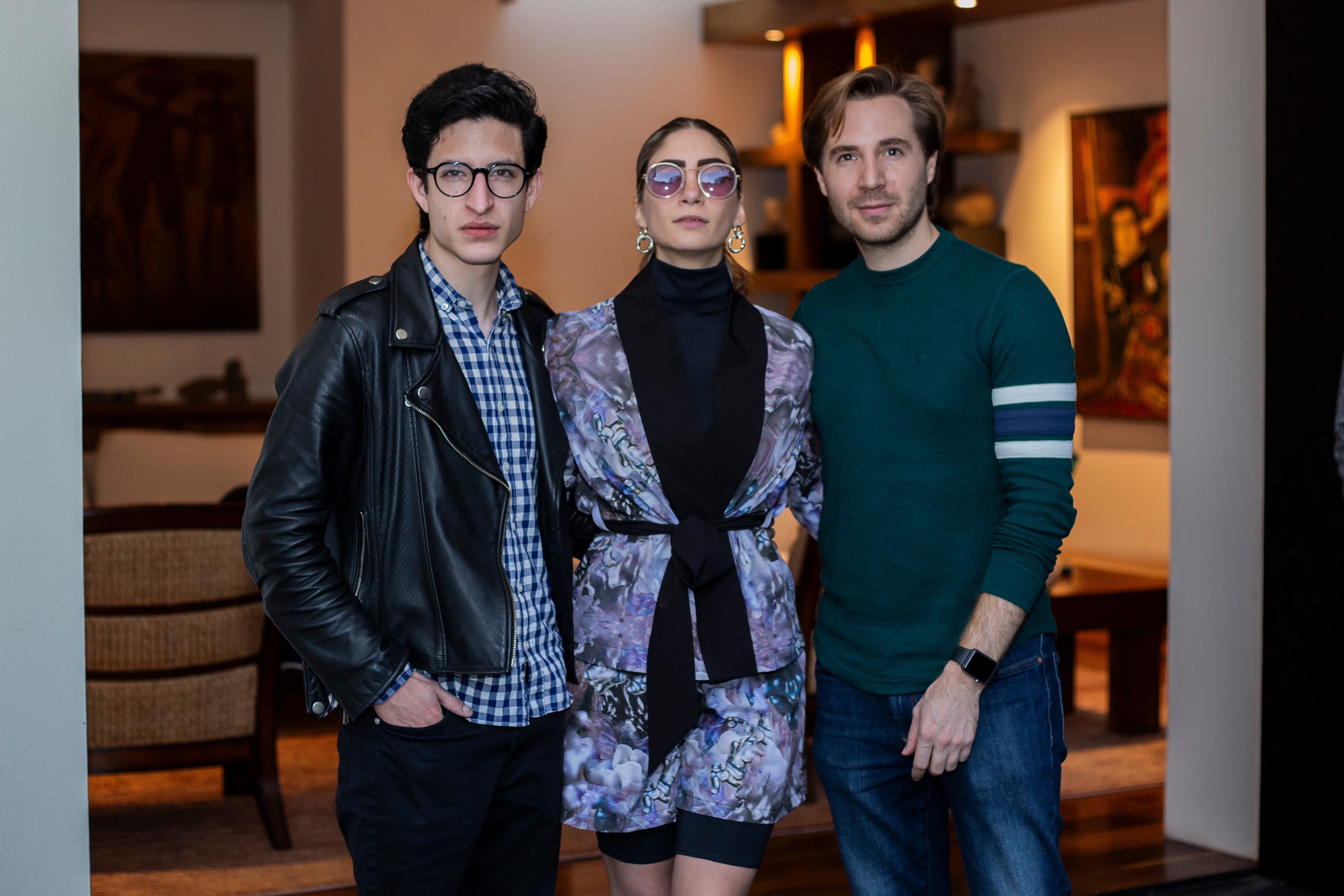 Mauricio Ramírez, Isabel Arce y (Foto: Esteban Torreblanca)