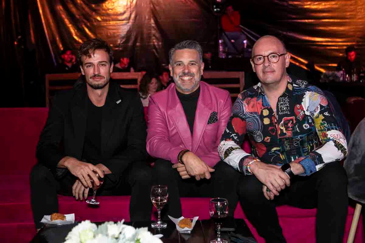 Sergio Roldán, Ernesto Rowe y Mario Ocaña. (Foto: Esteban Torreblanca)