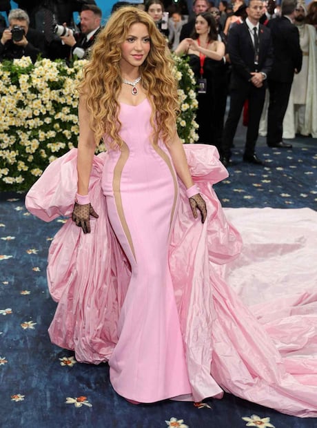 Shakira en la Met Gala 2025 / Foto: Dia Dipasupil - AFP