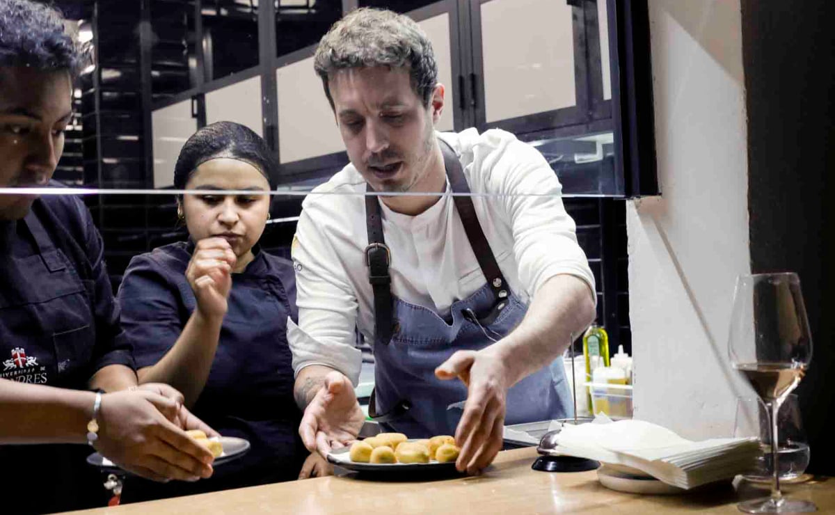 El chef Iñaki Murua / Foto: Esteban Torreblanca