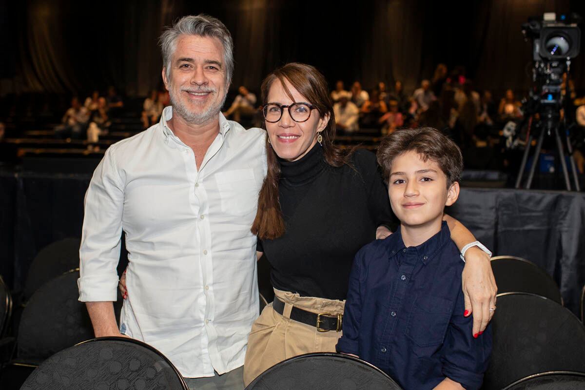 Darío Ramírez, Gael Almeira y  Mateo Tello. (FOTO: Héctor Arjona)