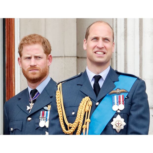 El príncipe William con su hermano el príncipe Harry / Foto: Getty Images