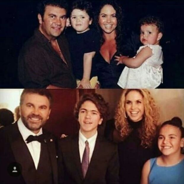 Lucero comparte fotografía del recuerdo de sus hijos y Mijares