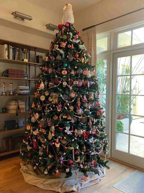 Así decoraron las celebridades sus casas por la Navidad