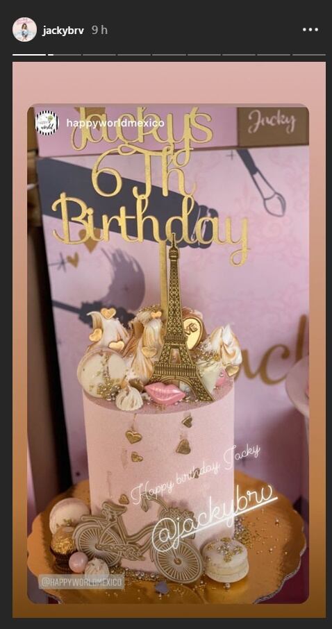 Foto: Así festejó Jacky Bracamontes el cumpleaños 6 de mini Jacky
