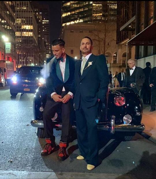 Las palabras románticas que se dijeron Marc Jacobs y Char Defrancesco frente al altar