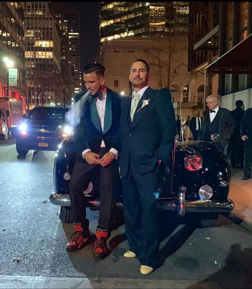 Las palabras románticas que se dijeron Marc Jacobs y Char Defrancesco frente al altar