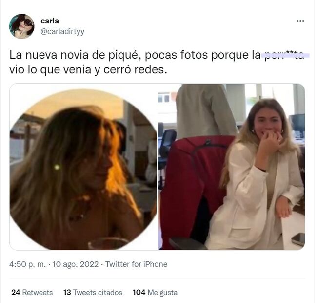 Piqué definitivamente ya olvidó a Shakira, ahora sale con su nueva novia en público
