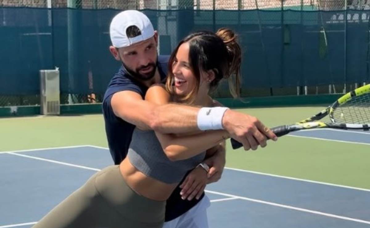 Eiza González y su novio Grigor Dimitrov / Foto: Instagram @eizagonzalez