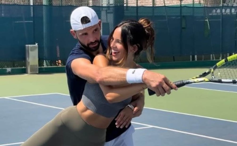 Eiza González y su novio Grigor Dimitrov / Foto: Instagram @eizagonzalez