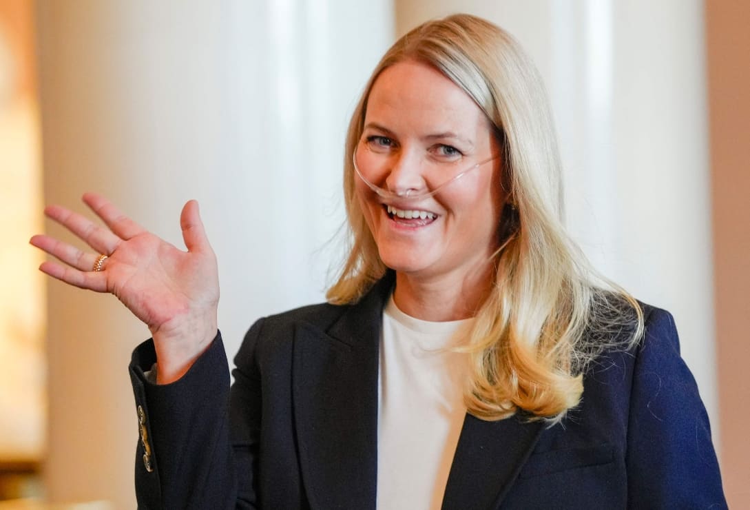 Así luce la princesa Mette-Marit de Noruega tras su trasplante de pulmón