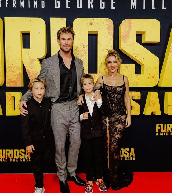 Elsa Pataky y Chris Hemsworth/Instagram.