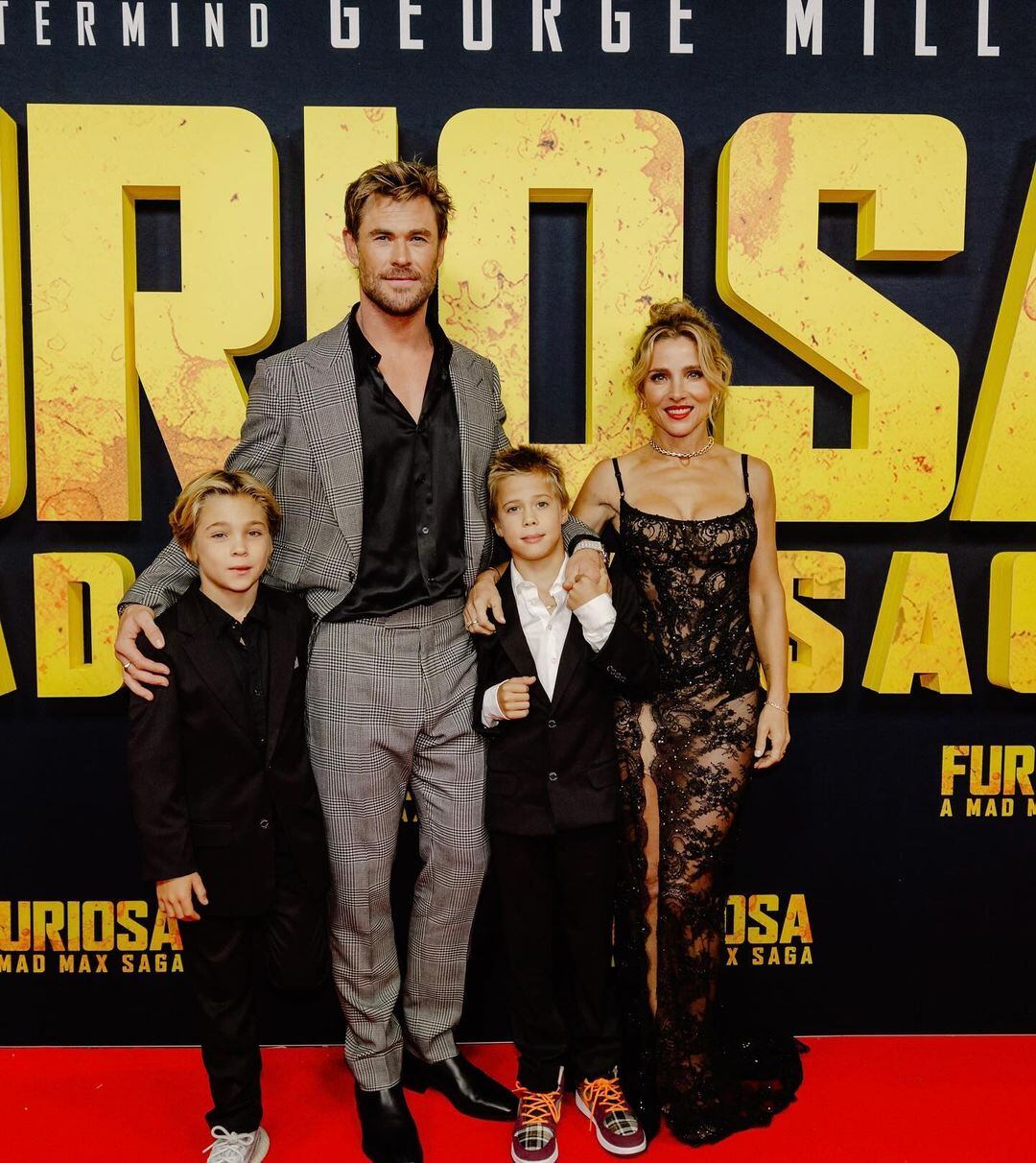 Elsa Pataky y Chris Hemsworth/Instagram.