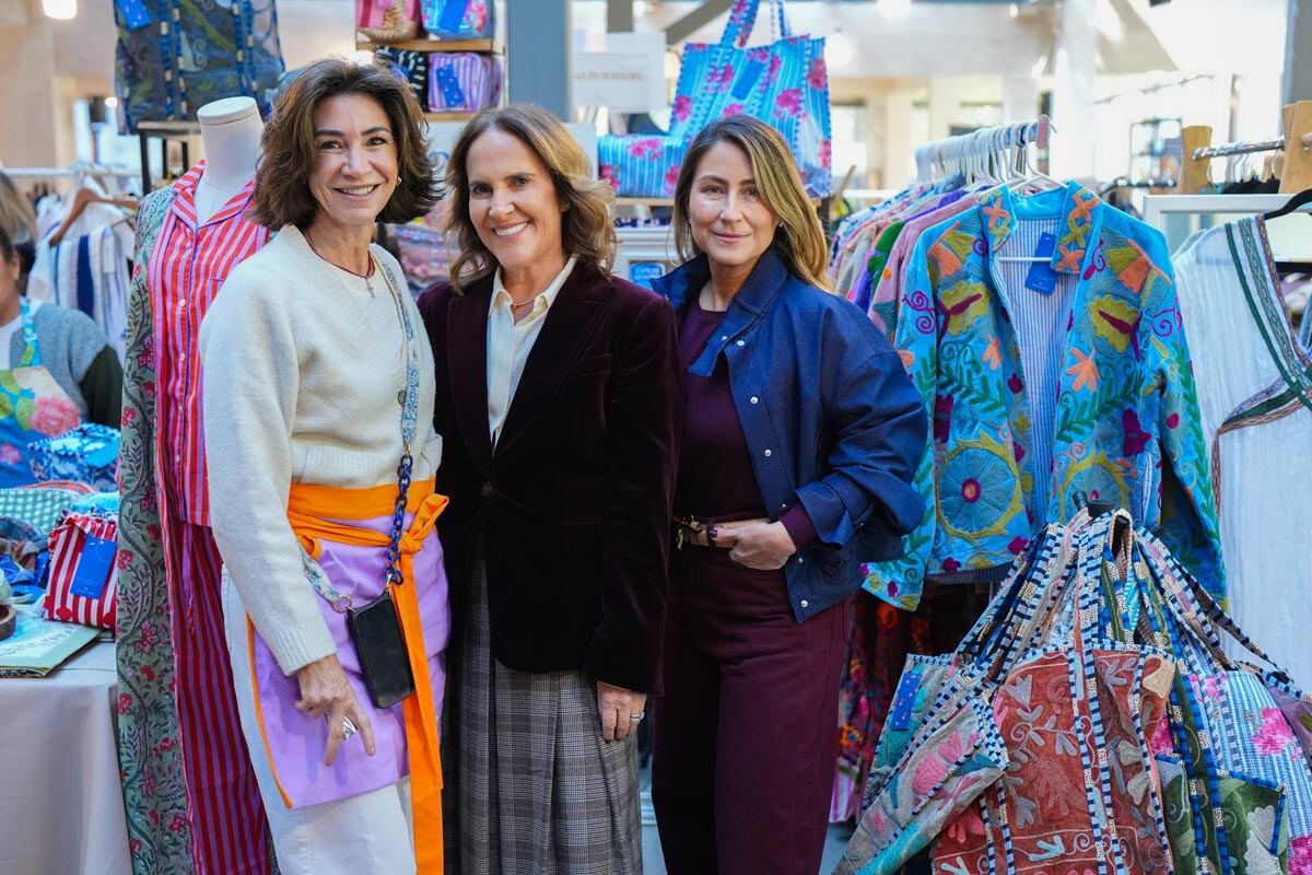 Oleena Cadares, Ingrid Arroyo y Claudia Zamudio. (Foto: Leonardo Gómez)