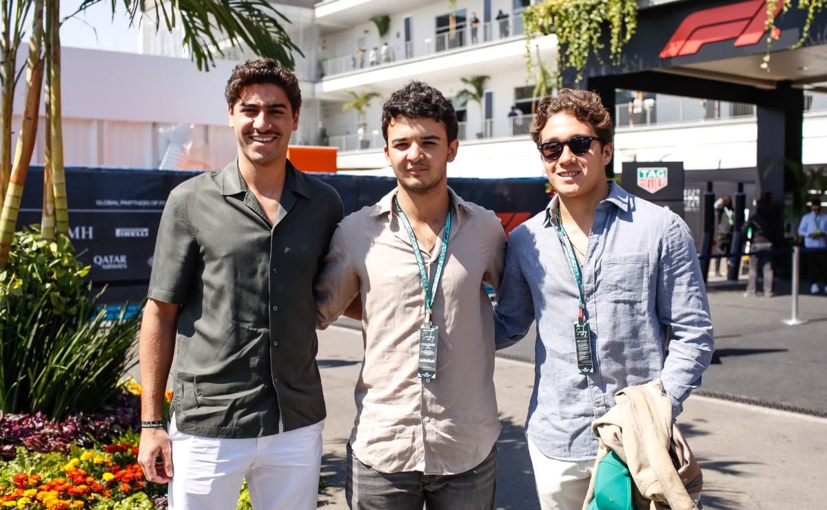 Alejandro Elias Slim, Franco Elias y Edgar Pereda / Foto: Esteban Torreblanca