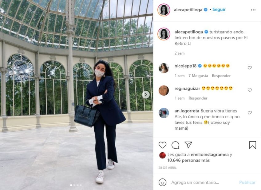 Alejandra Capetillo revela el motivo de su estancia en Madrid