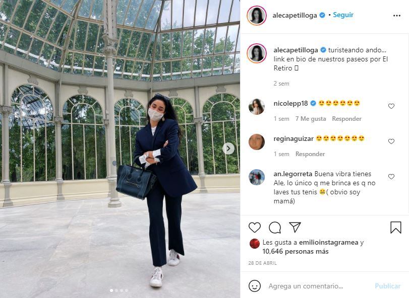 Alejandra Capetillo revela el motivo de su estancia en Madrid