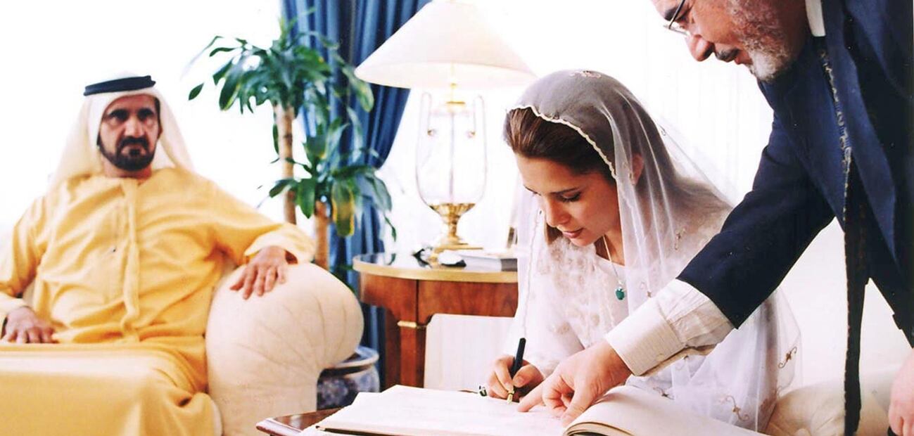 El jeque y la princesa Haya otra vez a la corte en noviembre; él quiere a sus hijos en Dubai