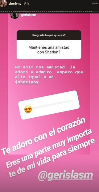 "Tus ojos son mi felicidad", las emotivas palabras de Gerardo Islas para Sherlyn
