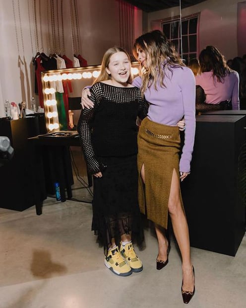 Victoria y Harper Beckham / Foto: Instagram