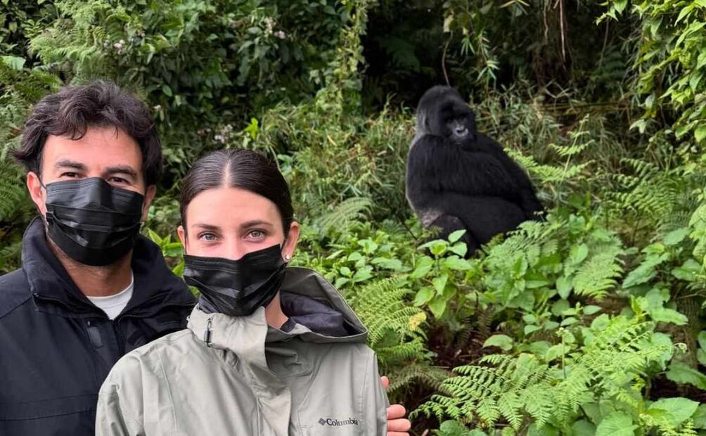El safari en África de Sergio 'Checo' Pérez y Carola Martínez / Foto: Instagram