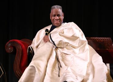 Él era André Leon Talley, mítico exeditor especial de 'Vogue'