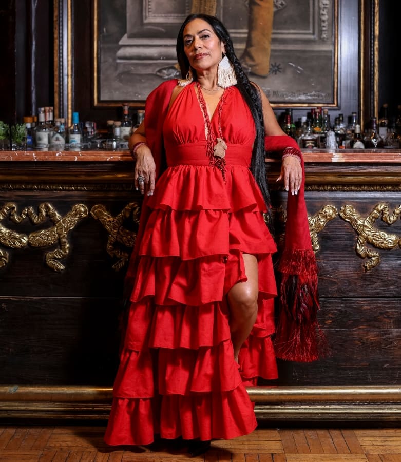 Lila Downs. (Foto: Esteban Torreblanca - Locación: Gran Cantina Filomeno)
